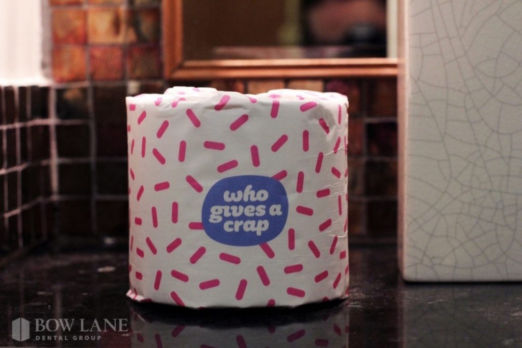 Recycled toilet paper