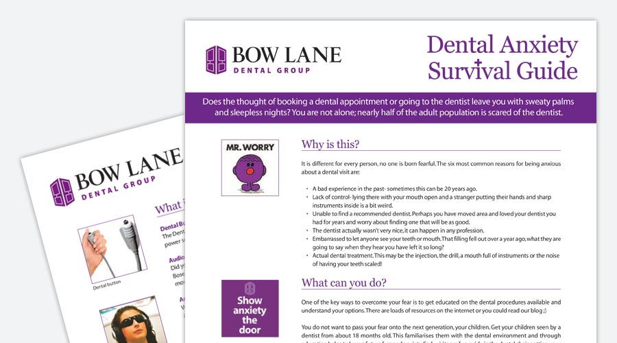 Dental anxiety guide